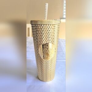 💥NEW Starbucks Gold Studded Venti Tumbler
